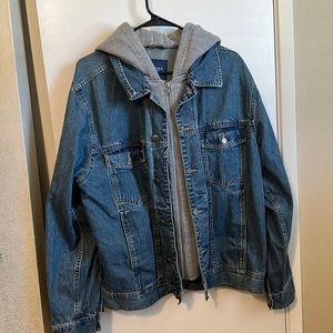Oversized jean jacket (men’s size M)